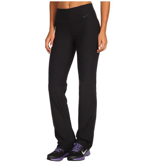 nike legend slim poly damen pant schwarz